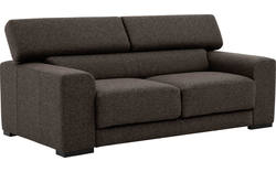 Goossens zitbank nora bruin stof - 8190705-213-01