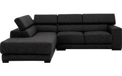 Goossens hoekbank nora grijs stof - 8190707-204-01-gespiegeld