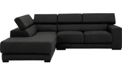 Goossens hoekbank nora grijs stof - 8190707-205-01-gespiegeld
