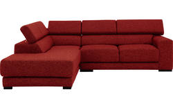 Goossens hoekbank nora rood stof - 8190707-216-01-gespiegeld