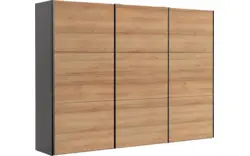 Goossens kledingkast easy storage sdk zwart hoogwaardig meubelplaat - 8190724-08