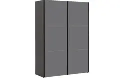 Goossens kledingkast easy storage sdk zwart hoogwaardig meubelplaat - 8190786-goossens-easy-storage-sdk-zwart-schuifdeuren-01