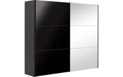 Goossens kledingkast easy storage sdk zwart hoogwaardig meubelplaat - 8190900-goossens-easy-storage-sdk-zwart-schuifdeuren-26