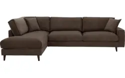 Goossens hoekbank jonas grijs stof - 8191185-1458-01-gespiegeld