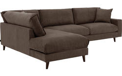 Goossens hoekbank jonas grijs stof - 8191185-1458-01-gespiegeld