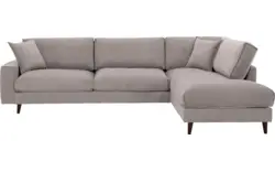 Goossens hoekbank jonas beige stof - 8191185-1459-01
