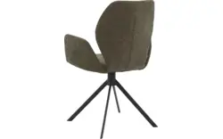Goossens eetkamerstoel hera groen stof - 8193222-01