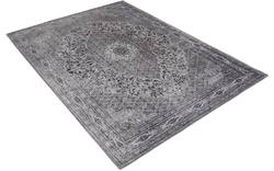 Goossens basic vloerkleed canto zwart katoen - 8194424-02