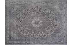Goossens basic vloerkleed canto zwart katoen - 8194425-01
