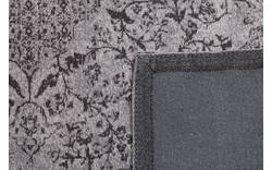 Goossens basic vloerkleed canto zwart katoen - 8194425-01