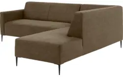 Goossens hoekbank key west groen micro leer - 8195954-393-01
