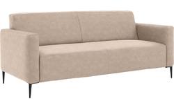 Goossens zitbank key west beige micro leer - 8195956-403-01