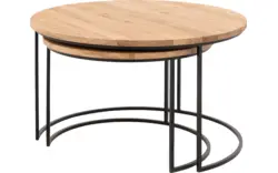 Goossens salontafel iras blank eiken - 8196160-01