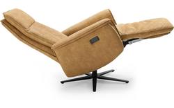 Goossens relaxstoel odyssey bruin micro leer - 8196279-01