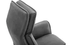 Goossens relaxstoel odyssey grijs micro leer - 8196279-09