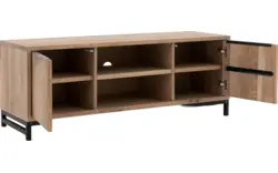 Goossens tv meubel max grijs eiken - 8196343-01