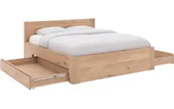 Goossens bedframe bibi onbewerkt eiken - 8196829-05