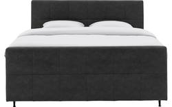 Goossens boxspring compleet forma contra compleet grijs micro leer - 8200350-2