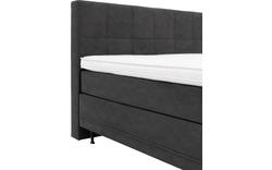 Goossens boxspring compleet forma contra compleet grijs micro leer - 8200350-2