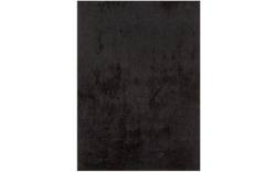 Goossens basic vloerkleed liseen zwart polyester - 8201371-01