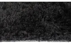 Goossens basic vloerkleed liseen zwart polyester - 8201372-01