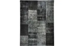 Goossens eco vloerkleed lancet grijs wol - 8201385-01