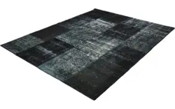 Goossens eco vloerkleed lancet grijs wol - 8201385-01
