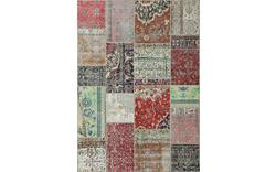 Goossens eco vloerkleed lancet rood wol - 8201393-01