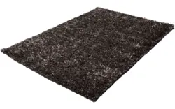 Goossens vloerkleed spira zwart polyester - 8201527-03
