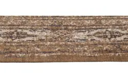 Goossens basic vloerkleed canto bruin katoen - 8201541-01