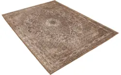 Goossens basic vloerkleed canto bruin katoen - 8201543-01