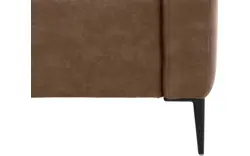 Goossens loungebank key west bruin micro leer - 8201624-394-gespiegeld-01