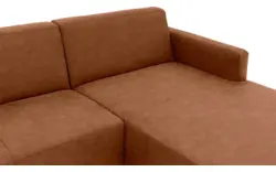 Goossens loungebank key west bruin micro leer - 8201624-399-01