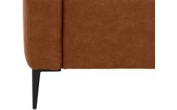 Goossens loungebank key west bruin micro leer - 8201624-399-01