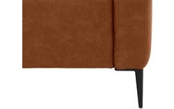 Goossens loungebank key west bruin micro leer - 8201624-399-gespiegeld-01