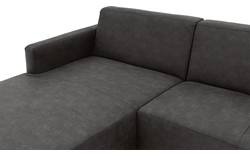 Goossens loungebank key west grijs micro leer - 8201624-400-gespiegeld-01