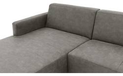 Goossens loungebank key west grijs micro leer - 8201624-402-gespiegeld-01
