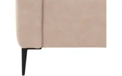 Goossens loungebank key west beige micro leer - 8201624-403-01