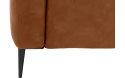 Goossens zitbank key west bruin micro leer - 8201995-399-01