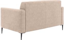 Goossens zitbank key west beige micro leer - 8201995-403-01