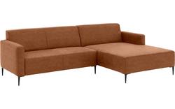 Goossens loungebank key west bruin micro leer - 8201999-399-01