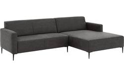 Goossens loungebank key west grijs micro leer - 8201999-400-01