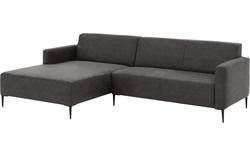 Goossens loungebank key west grijs micro leer - 8201999-400-gespiegeld-01