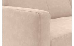 Goossens loungebank key west beige micro leer - 8201999-403-01