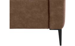 Goossens loungebank key west bruin micro leer - 8202000-394-gespiegeld-01