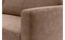 Goossens loungebank key west bruin micro leer - 8202000-394-gespiegeld-01