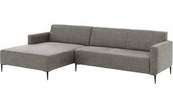 Goossens loungebank key west grijs micro leer - 8202000-402-gespiegeld-01