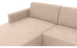 Goossens loungebank key west beige micro leer - 8202000-403-gespiegeld-01