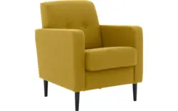 Goossens fauteuil hipp groen stof - 8202002-57-02