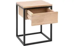 Goossens nachtkastje lord wit eiken - 8202025-02